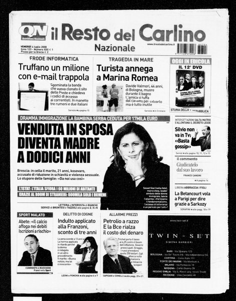 Il Resto del Carlino : giornale dell'Emilia